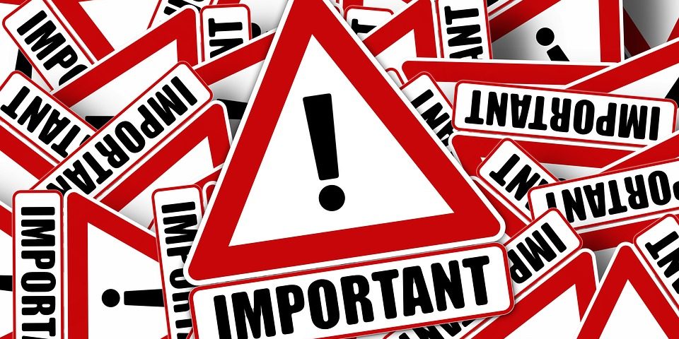 INFORMACION IMPORTANTE